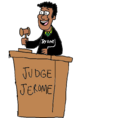 Judge Jerome's portrait (happy)