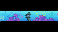 The lighthouse banner from the channel used during the SpongeBob SquarePants 25th Anniversary event.