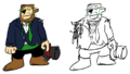 Ditto, "epic green beard version"