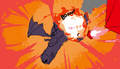 The Halberd being taken down by the Voice.